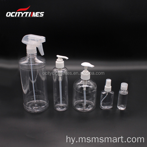 Ocitytimes16 OZ Pump Bottle Պլաստիկ ձգան PET շշեր